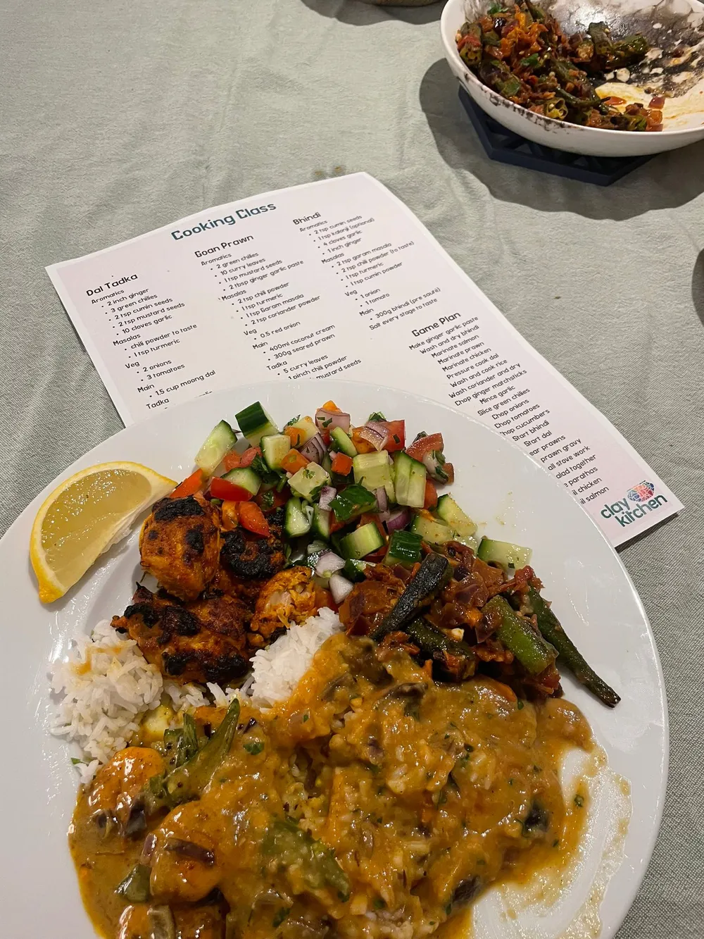 Fundamentals of Indian Cuisine at Clay Kitchen